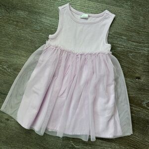 GAP Lavender Ribbed Tank Top Dress